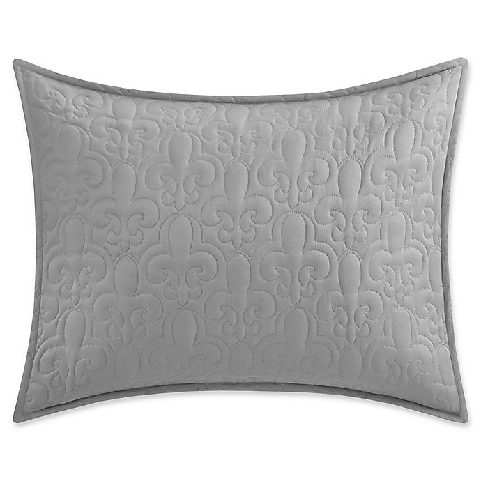 slide 4 of 5, Chic Home Nalla Reversible Queen Quilt Set - Grey, 1 ct