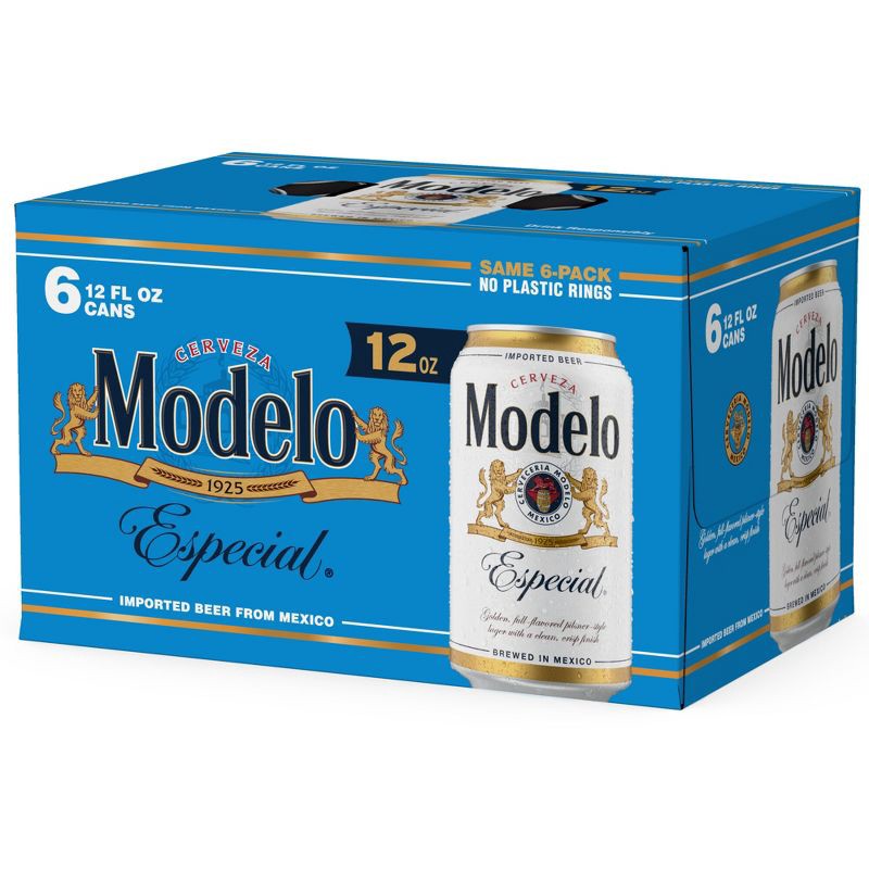 slide 2 of 13, Modelo Especial Lager Beer - 6pk/12 fl oz Cans, 6 ct; 12 fl oz