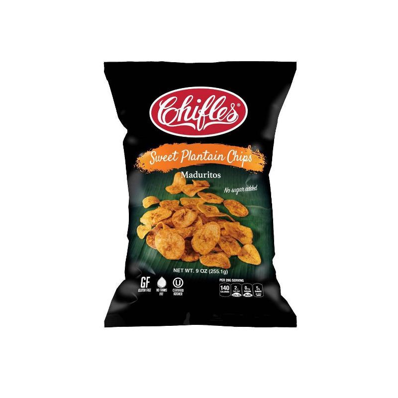 slide 1 of 3, Chifles Maduritos Sweet Plantain Chips - 9oz, 9 oz