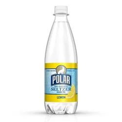 Polar Beverages Polar Seltzer Lemon - 20 fl oz