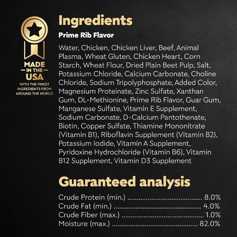 slide 8 of 12, Cesar Filets in Gravy, Chicken, Beef and Red Meat Flavor Small Breed Wet Dog Food - 3.5oz, 3.5 oz