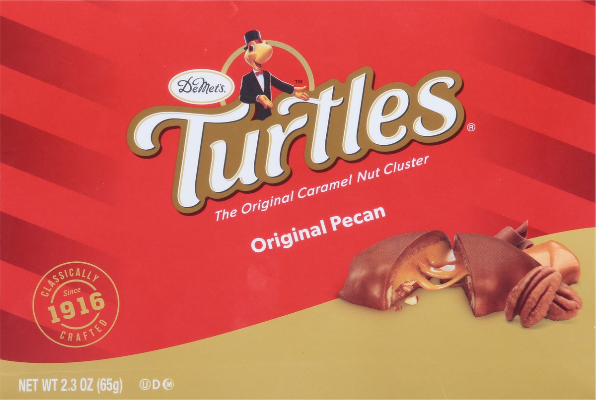 slide 7 of 15, Turtles Original Pecan Nut Cluster 2.3 oz, 2.3 oz