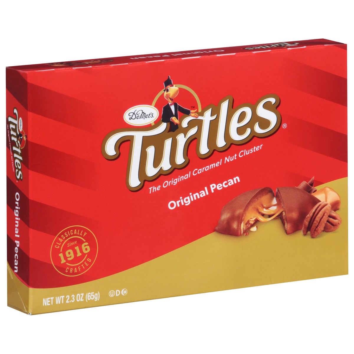 slide 15 of 15, Turtles Original Pecan Nut Cluster 2.3 oz, 2.3 oz