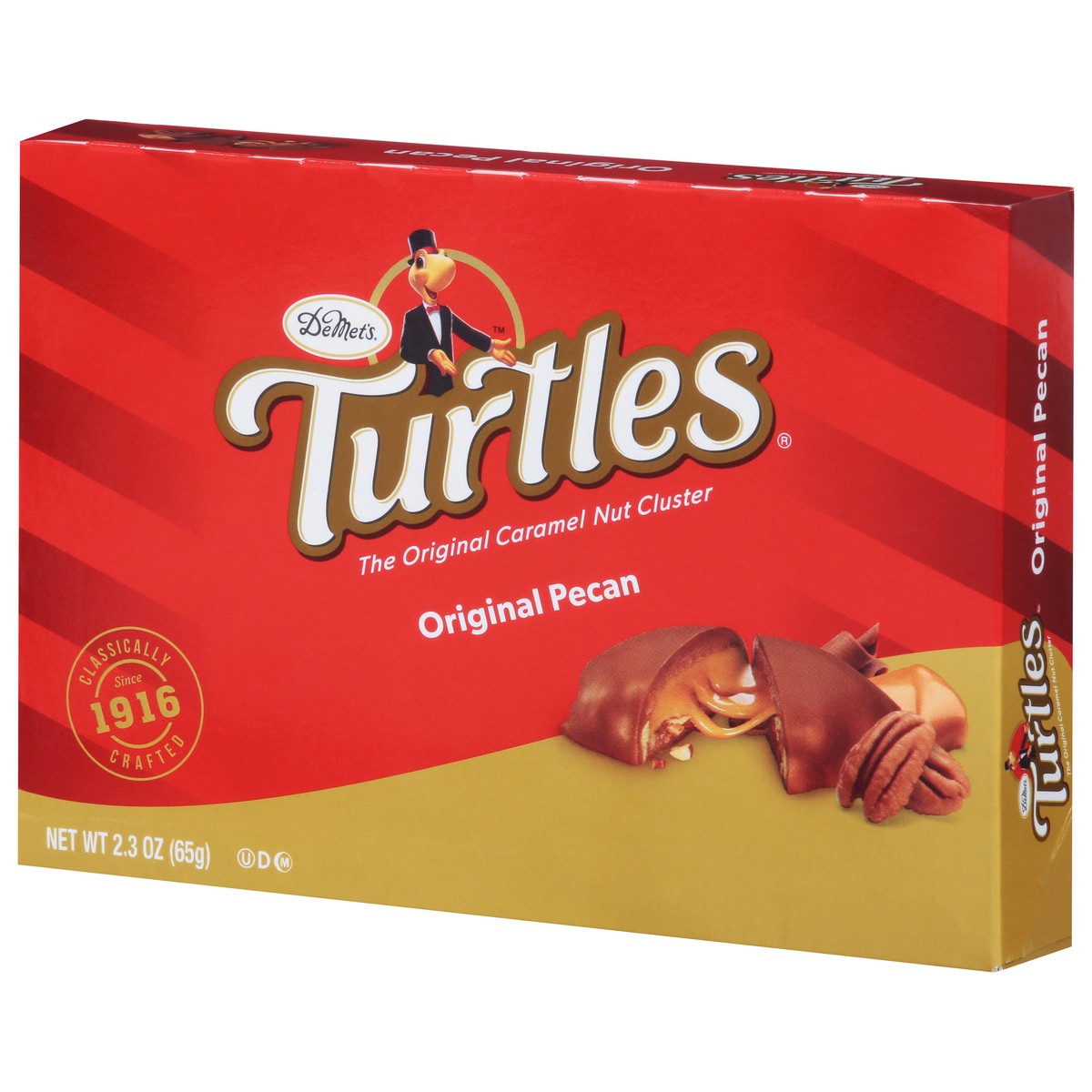 slide 9 of 15, Turtles Original Pecan Nut Cluster 2.3 oz, 2.3 oz