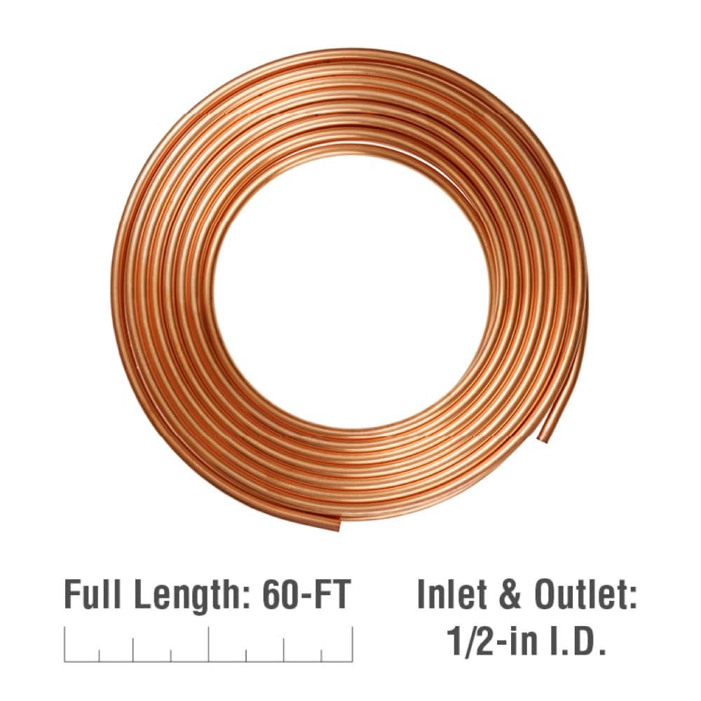 slide 3 of 4, Streamline 3/4-in x 60-ft Soft Copper Type K Coil, 1 ct