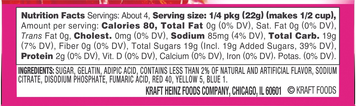 slide 4 of 14, Jell-O Fruit Punch Gelatin Dessert Mix, 3 oz Box, 3 oz