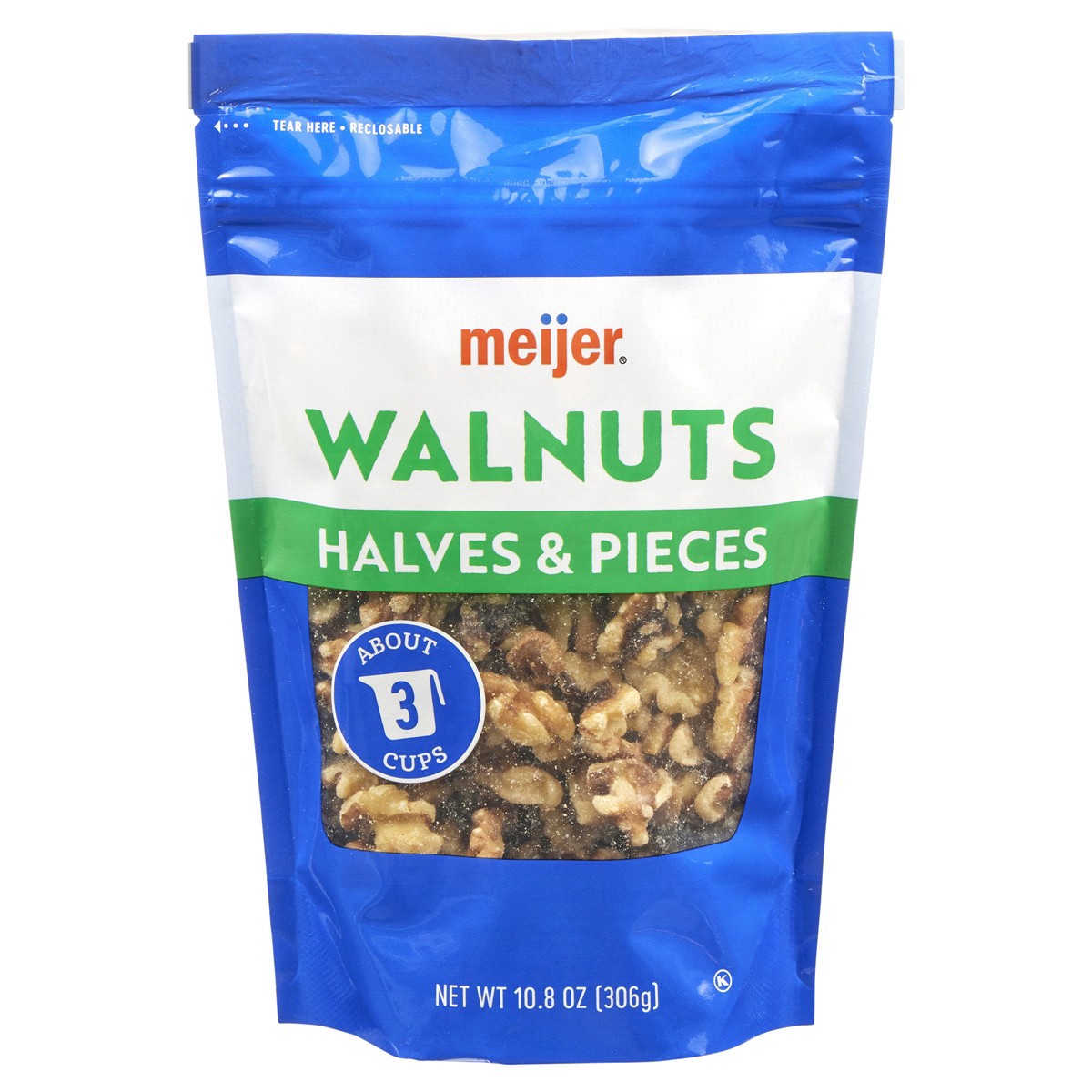slide 1 of 29, Meijer Walnut Halves & Pieces, 10.8 Oz, 10.8 oz