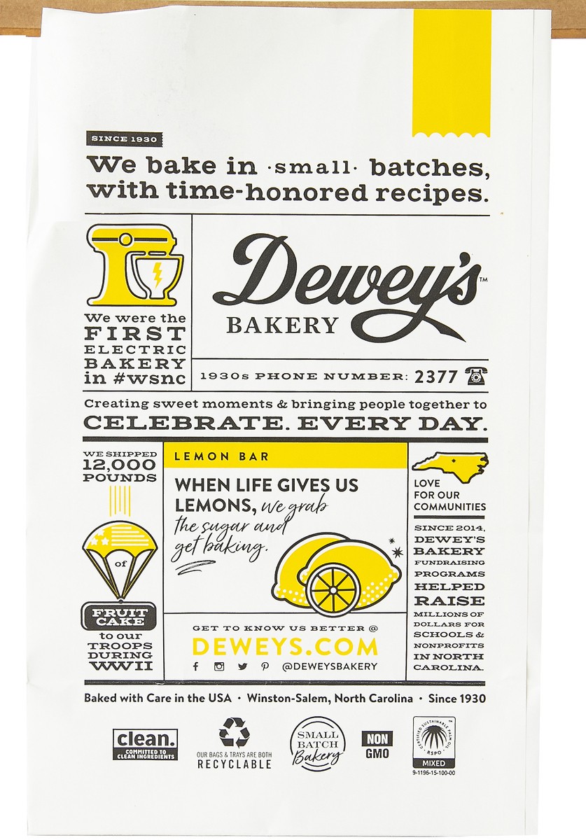 slide 8 of 8, Dewey's Bakery Soft Baked Lemon Bar Cookies 6 oz, 6 oz