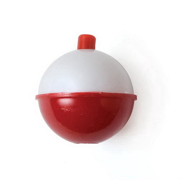 slide 1 of 1, Eagle Claw 1-1/4 Inch Red/White Snapon Float, 1 ct