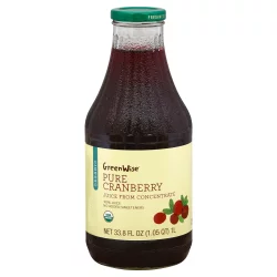 GreenWise Organic Pure Cranberry Juice - 1 liter
