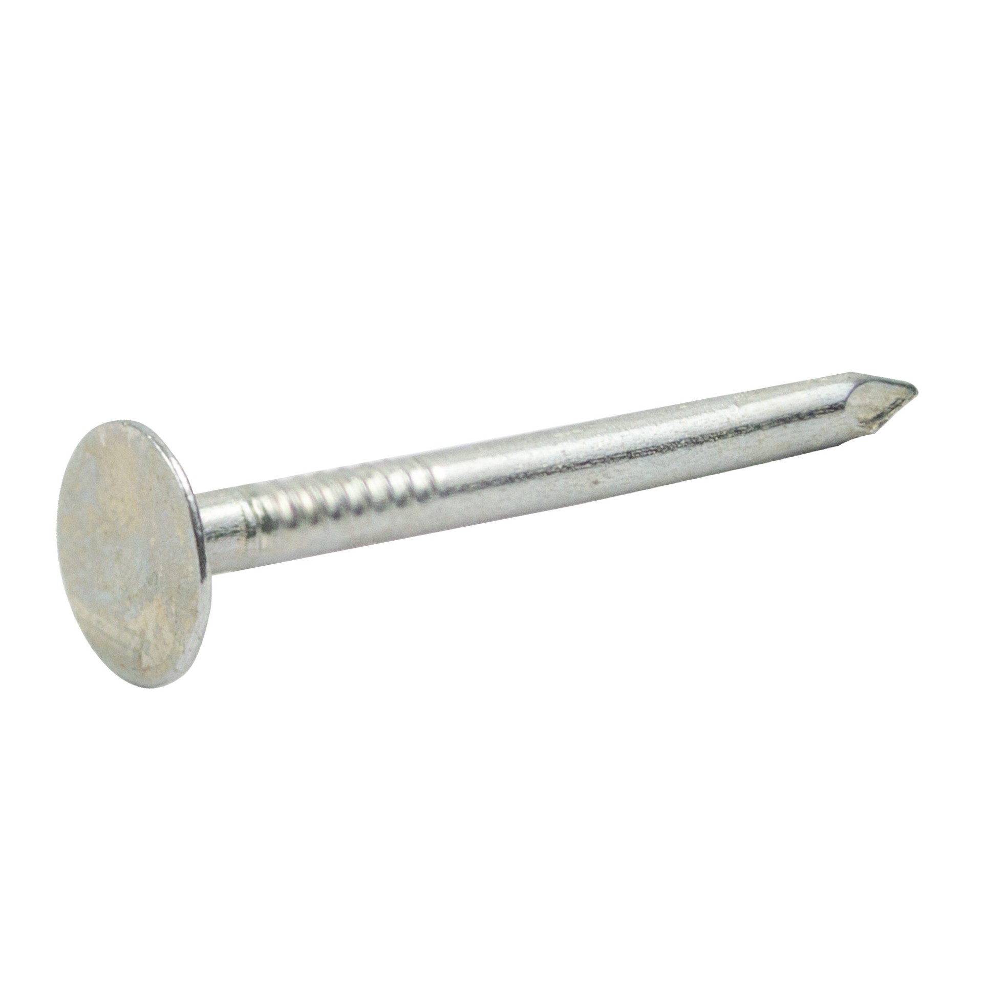 slide 2 of 3, Grip-Rite 1-1/2-in Smooth Shank Electro-galvanized Roofing Nails 5210 -Per Box, 1 ct