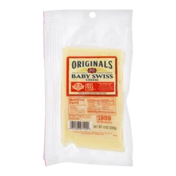 Dietz & Watson Originals Baby Swiss Cheese 8 oz