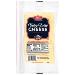 Dietz & Watson Originals Baby Swiss Cheese 8 oz