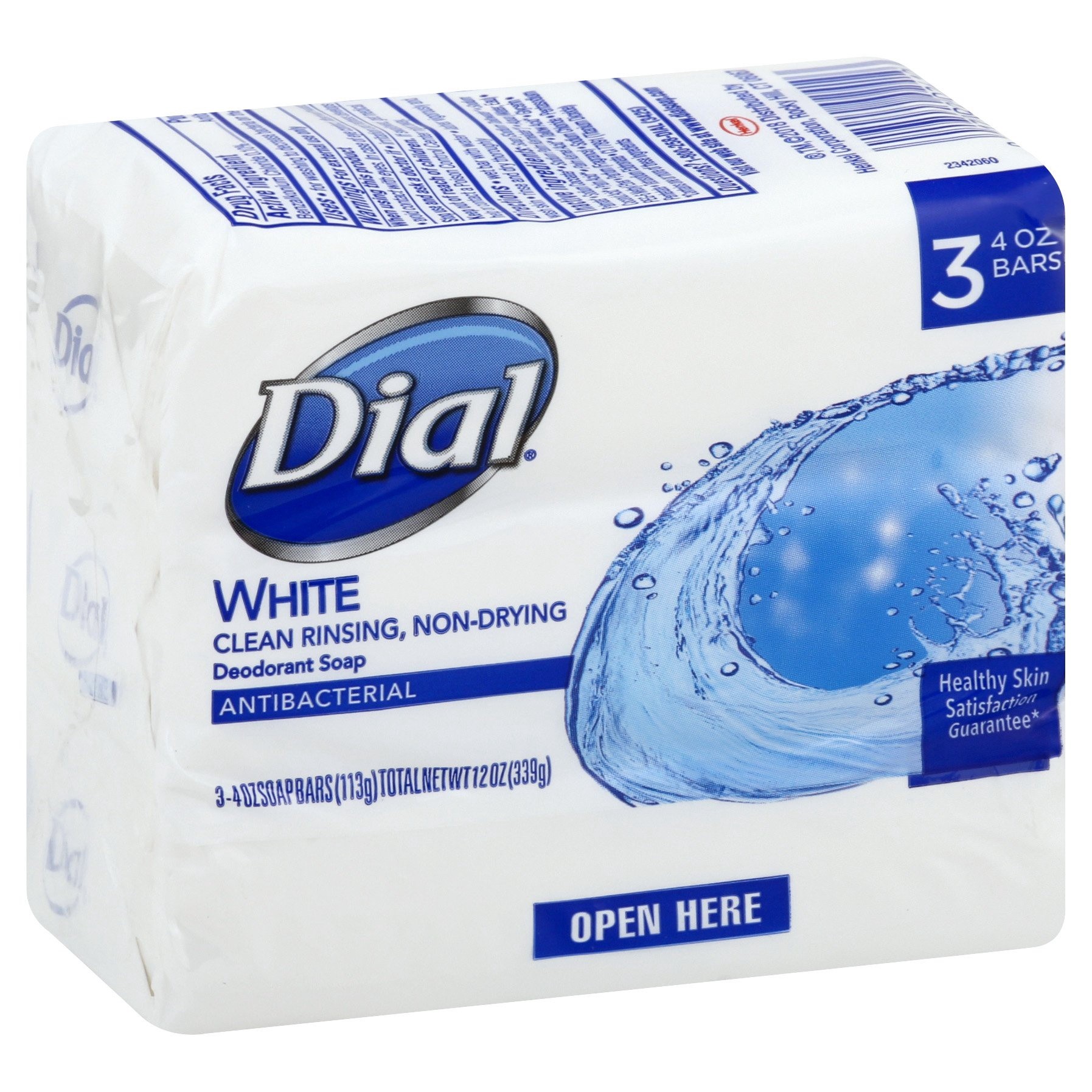 slide 1 of 9, Dial White Bar Soap, 3 ct