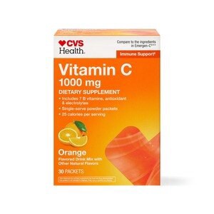 slide 1 of 1, CVS Health Immune Support Vitamin C Drink Packets, Orange, 30 Ct, 1 ct