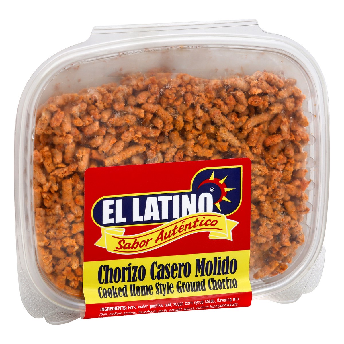 slide 3 of 9, El Latino Cooked Home Style Ground Chorizo 8 oz, 8 oz