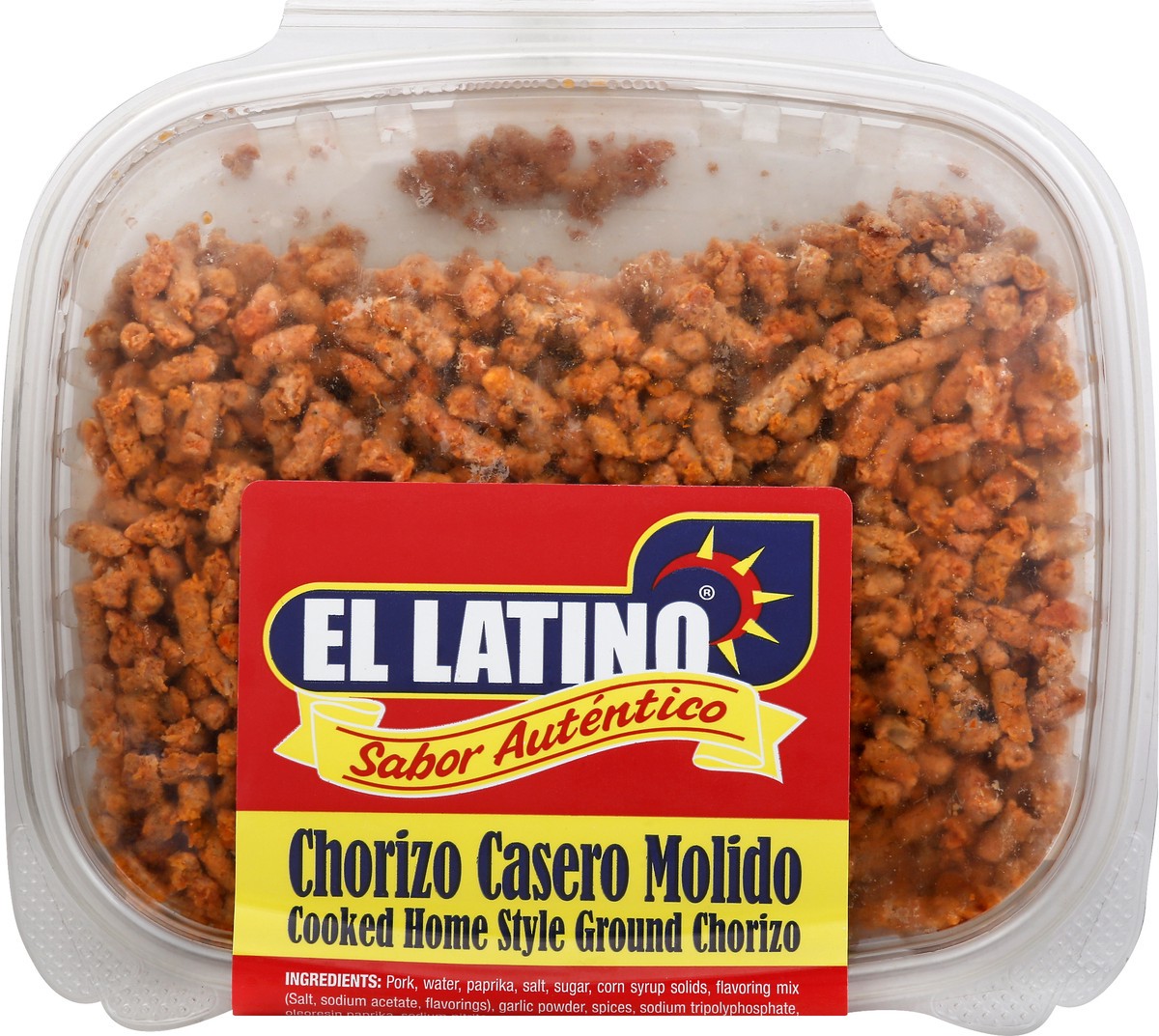 slide 8 of 9, El Latino Cooked Home Style Ground Chorizo 8 oz, 8 oz