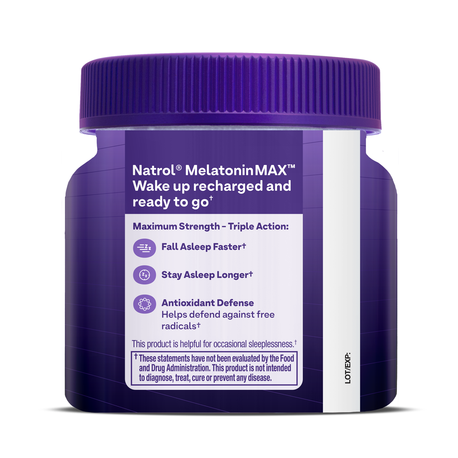 slide 4 of 4, Natrol Sleep Blueberry MelatoninMax 32 ea, 32 ct