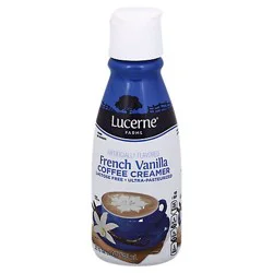 Lucerne Coffee Creamer Lactose Free Fat Free French Vanilla