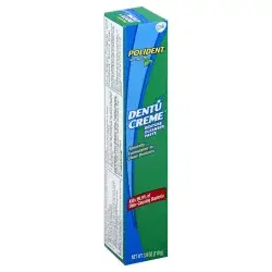 Polident Dentu-Creme Triple Mint Freshness Denture Toothpaste
