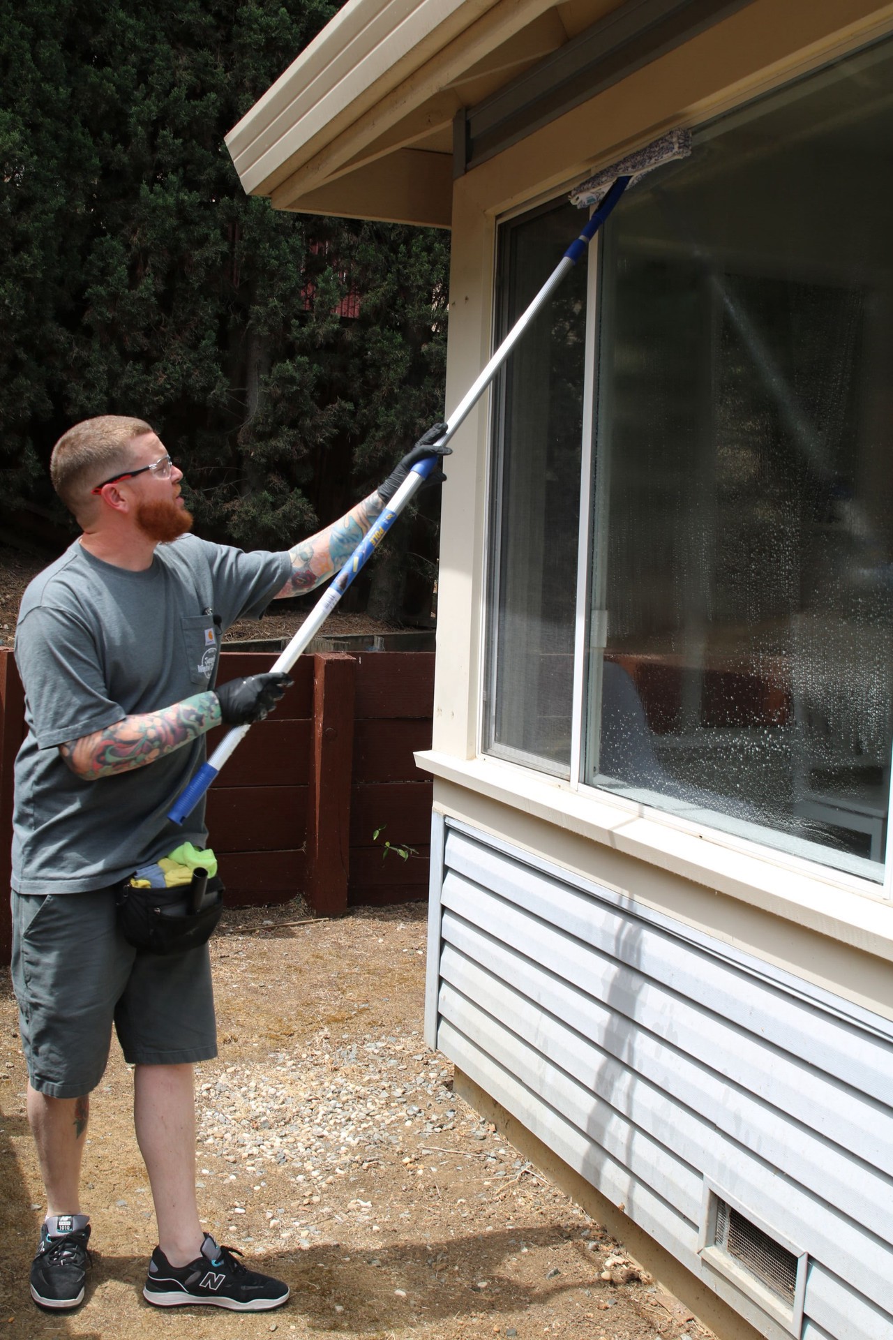 slide 2 of 4, Ettore Extension Pole, 8 ft