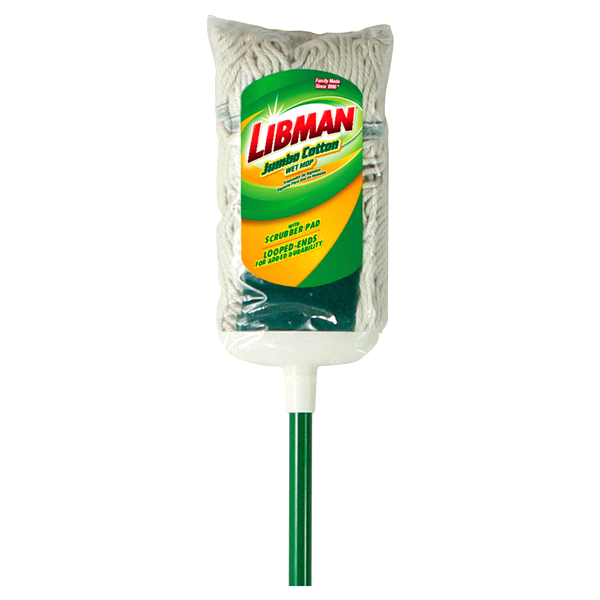 slide 1 of 1, Libman Jumbo Cotton Wet Mop, 1 ct