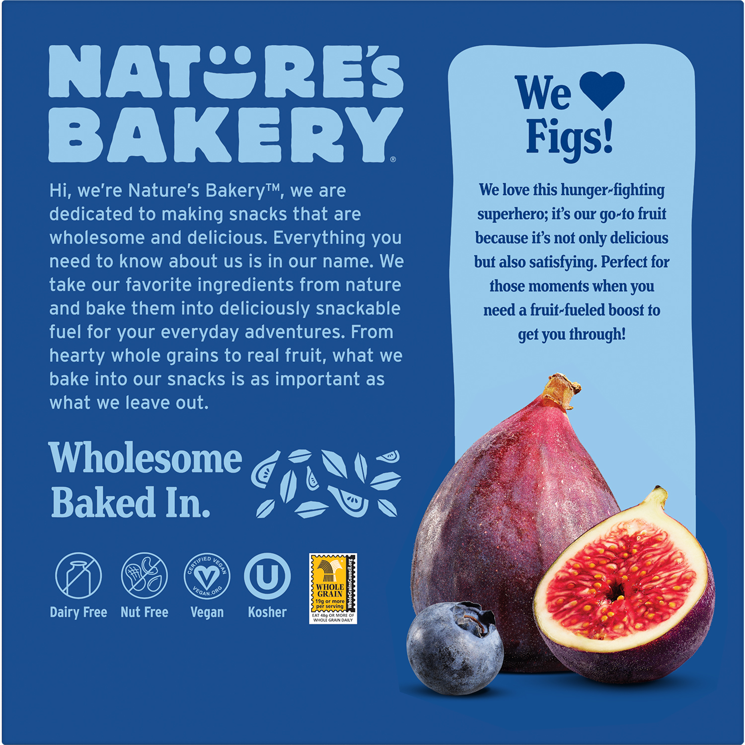 slide 2 of 5, Nature's Bakery Blueberry Whole Wheat Fig Bars, Snack Bars, 6 Ct, 6 ct