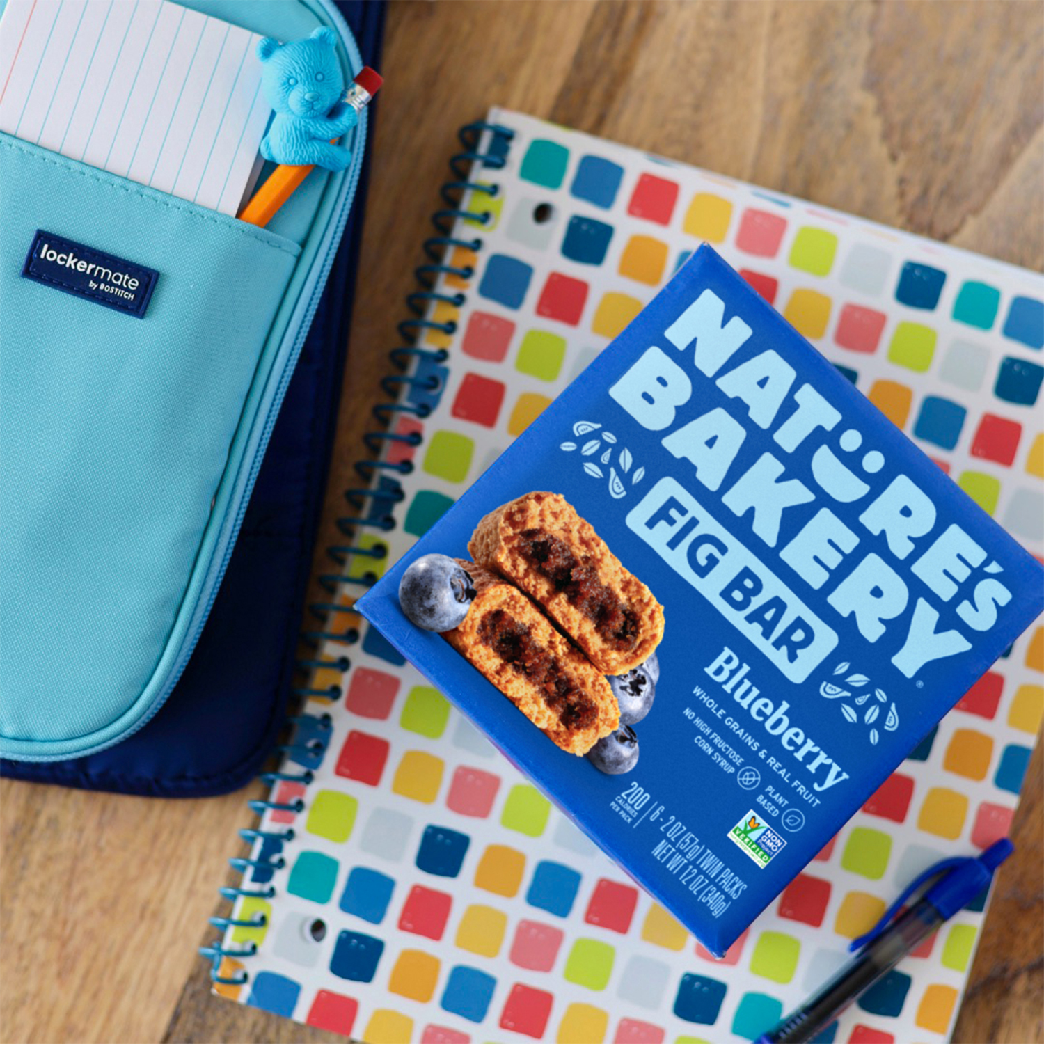 slide 5 of 5, Nature's Bakery Blueberry Whole Wheat Fig Bars, Snack Bars, 6 Ct, 6 ct