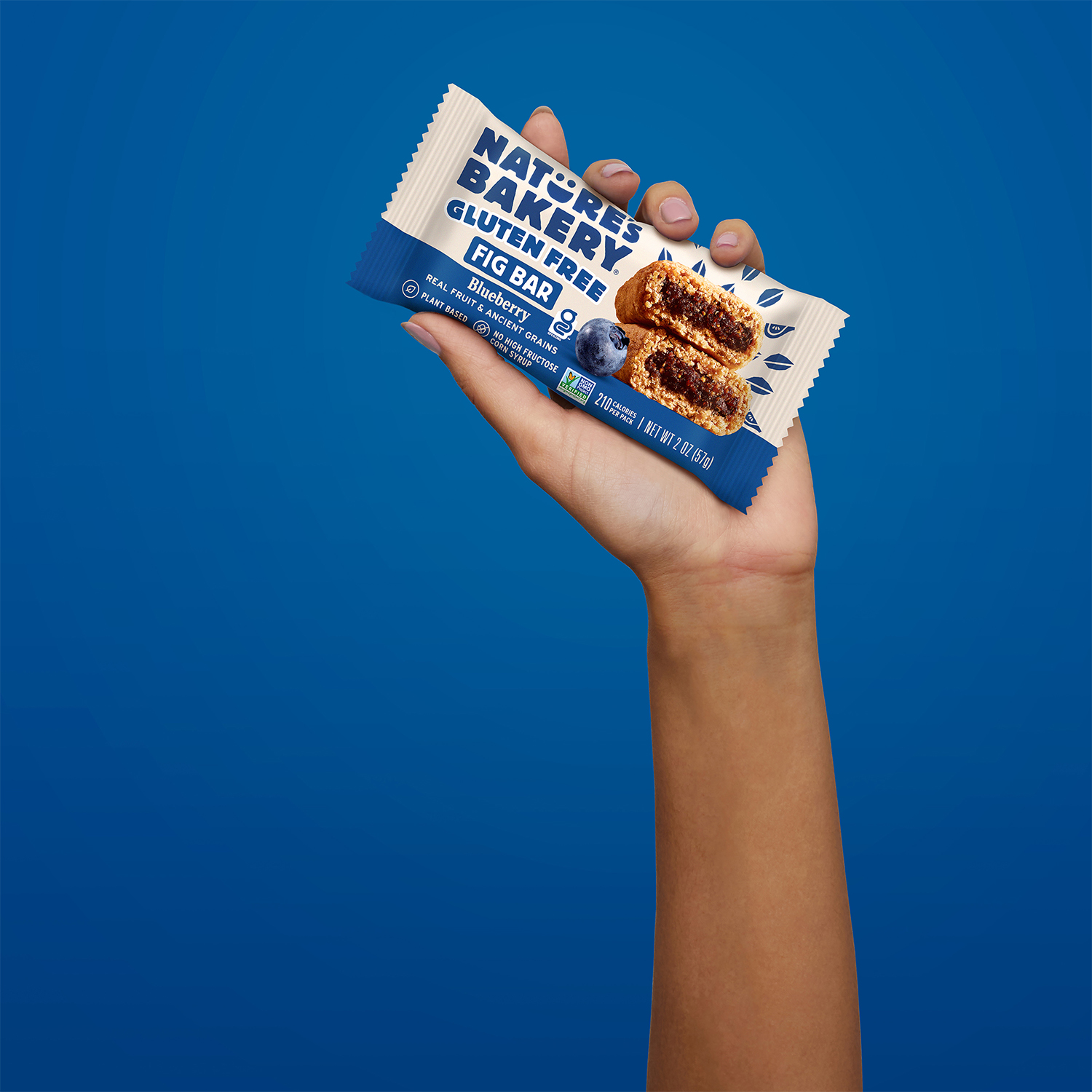 slide 6 of 8, Nature's Bakery Blueberry Gluten Free Fig Bars, Snack Bars, 6 Ct, 6 ct