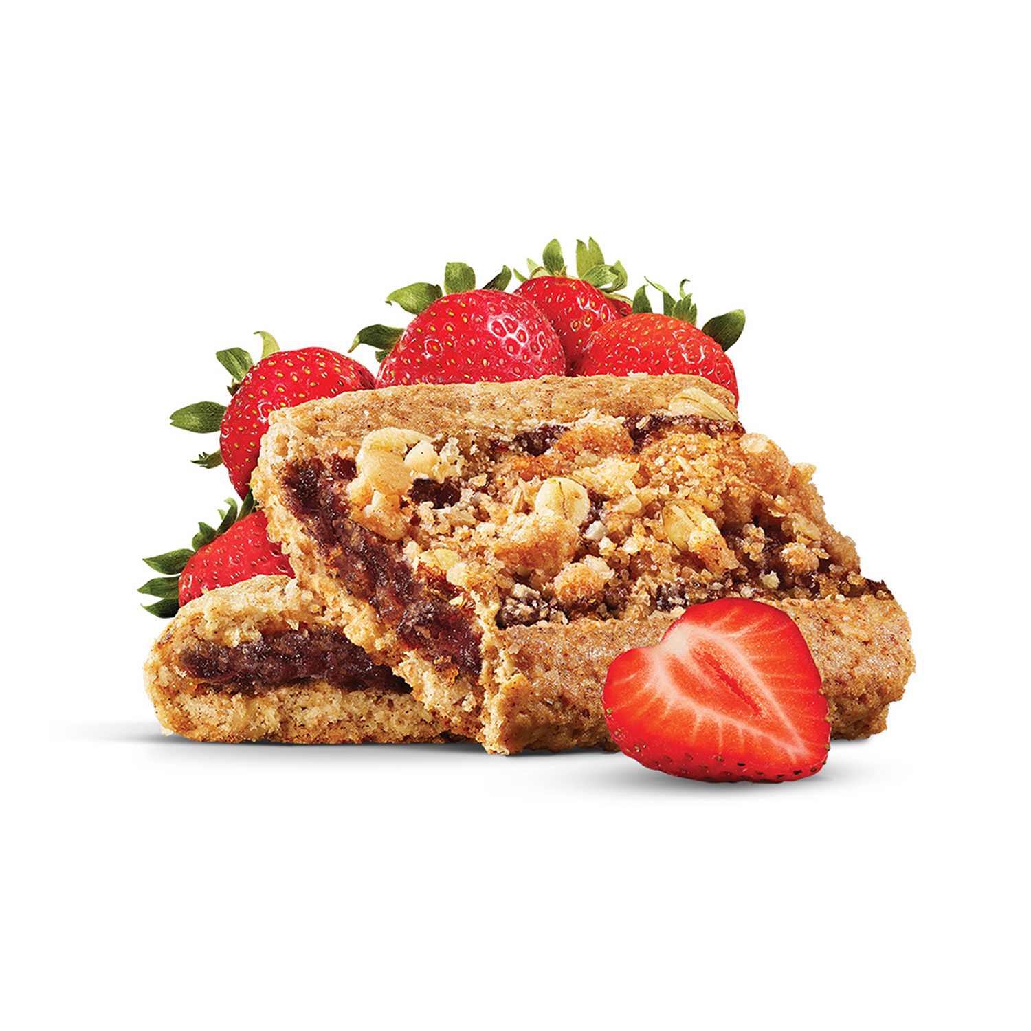 slide 3 of 6, Nature's Bakery Strawberry Oatmeal Crumble Bars, Breakfast Bars, 6 Ct, 6 ct; 1.41 oz