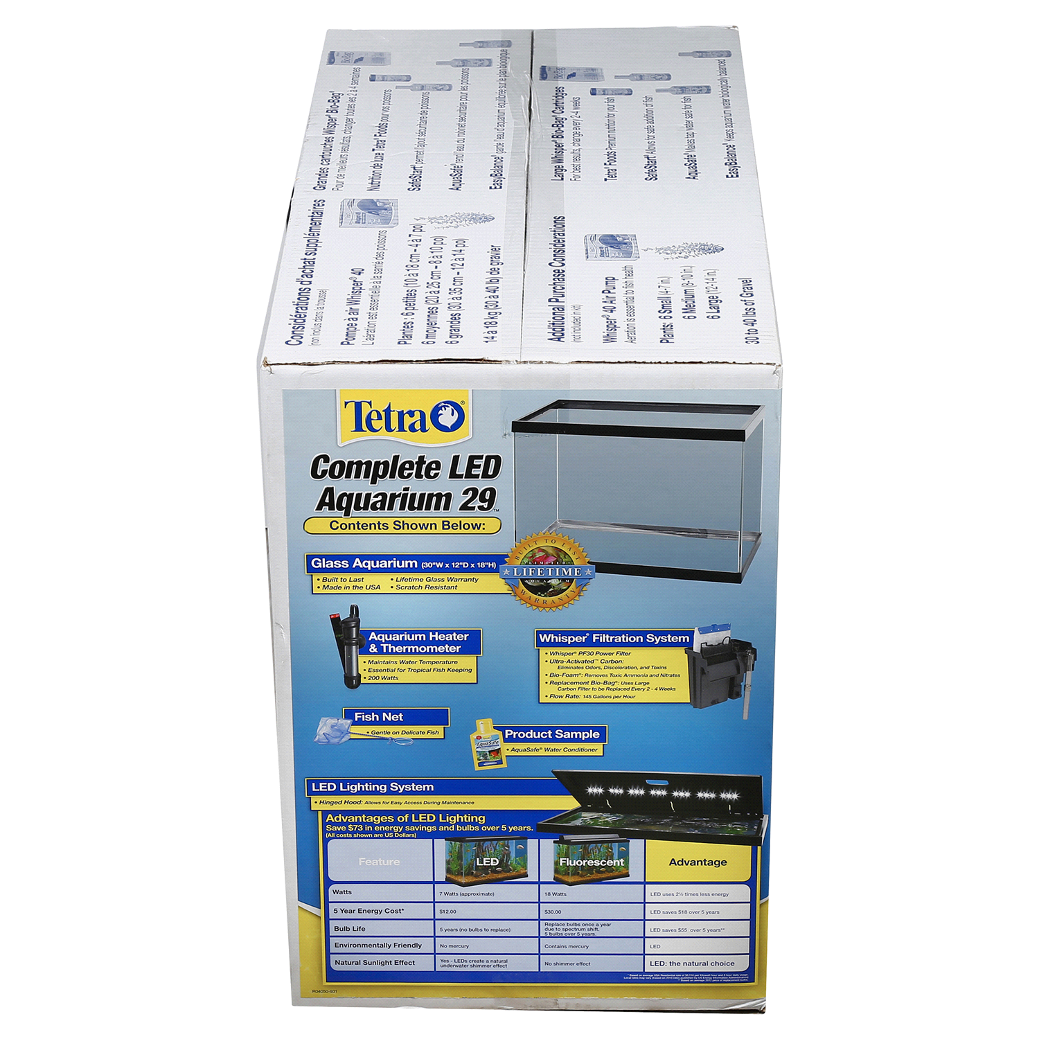 slide 2 of 5, Tetra Glass Aquarium Kit, 29 gal