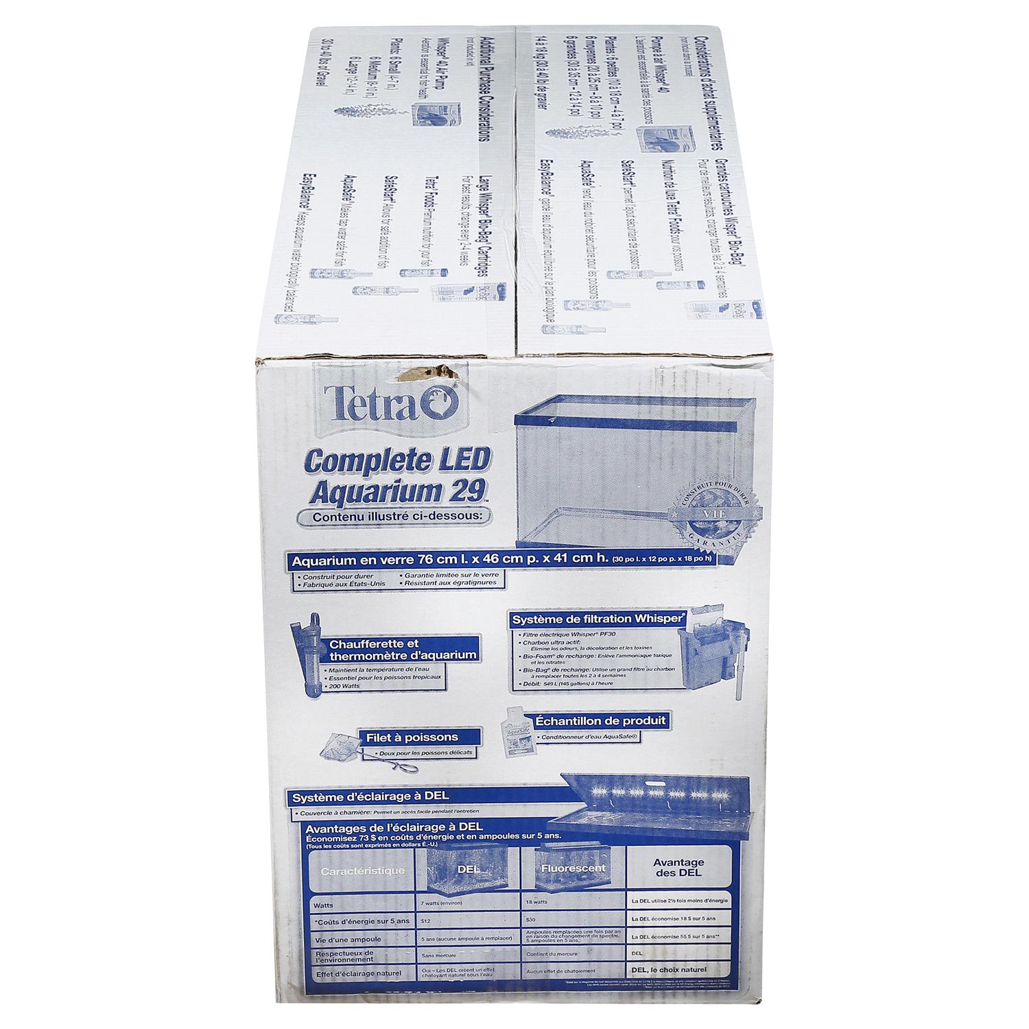 slide 3 of 5, Tetra Glass Aquarium Kit, 29 gal