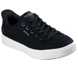 Skechers Men's Arch Fit Arcade - See Ya There, Black, Size 9.5 Wide