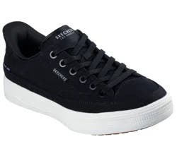 Skechers Men's Arch Fit Arcade - See Ya There, Black, Size 9.5 Wide