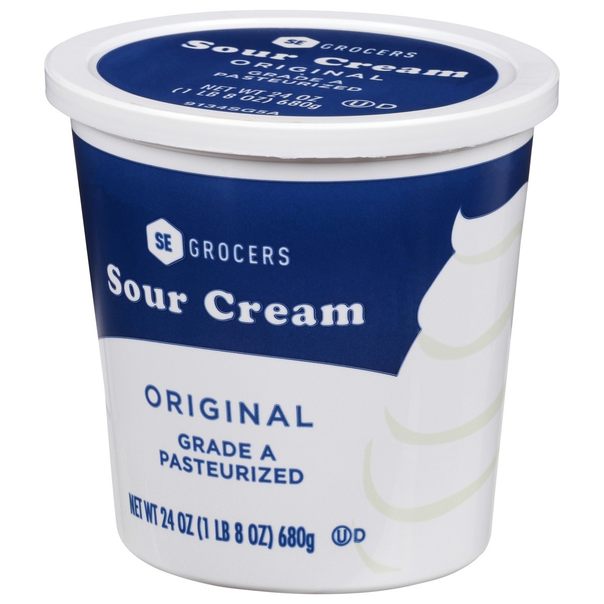 slide 2 of 11, SE Grocers Sour Cream, 24 oz