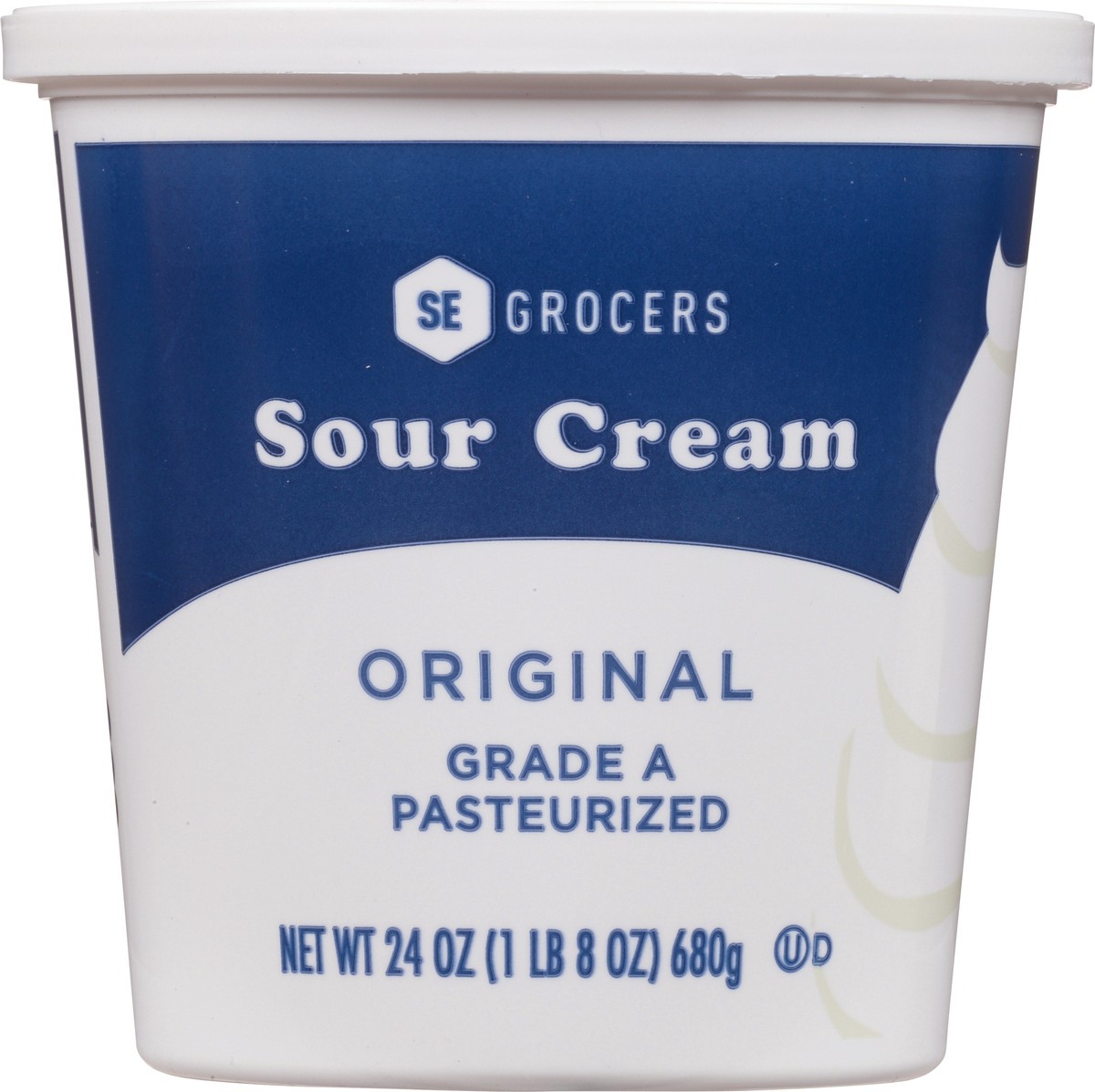 slide 10 of 11, SE Grocers Sour Cream, 24 oz