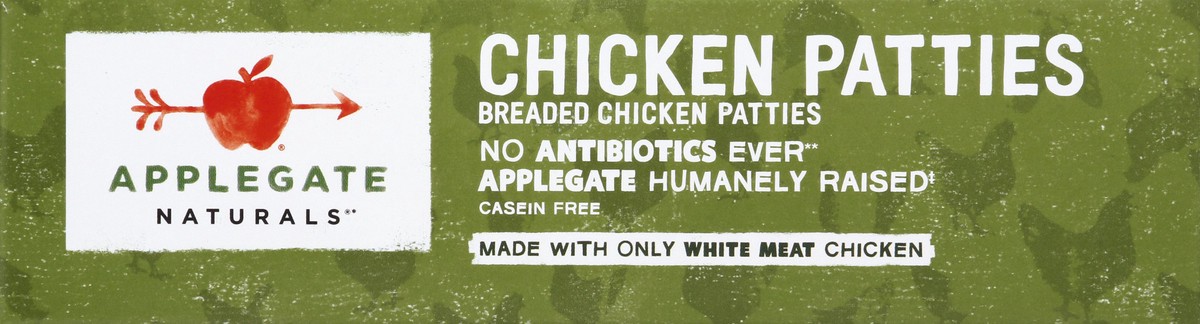 slide 2 of 7, Applegate Chicken Patties, 12 oz