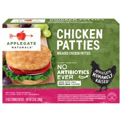 Applegate Natural Breaded Chicken Patties (Frozen)