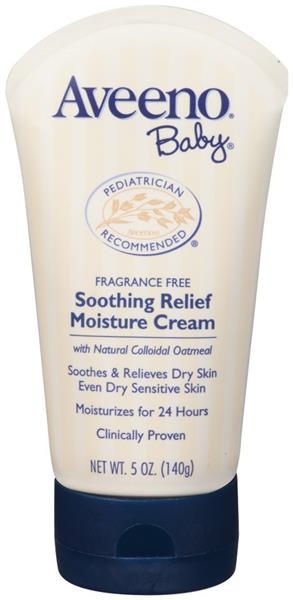 slide 1 of 1, Aveeno Baby Soothing Relief Moisturizing Cream, 5 oz