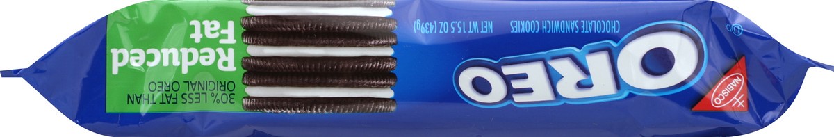 slide 2 of 6, Oreo Cookies Reduced Fat, 15.5 oz