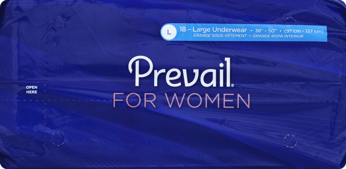 slide 2 of 4, Prevail Underwear 18 ea, 18 ct