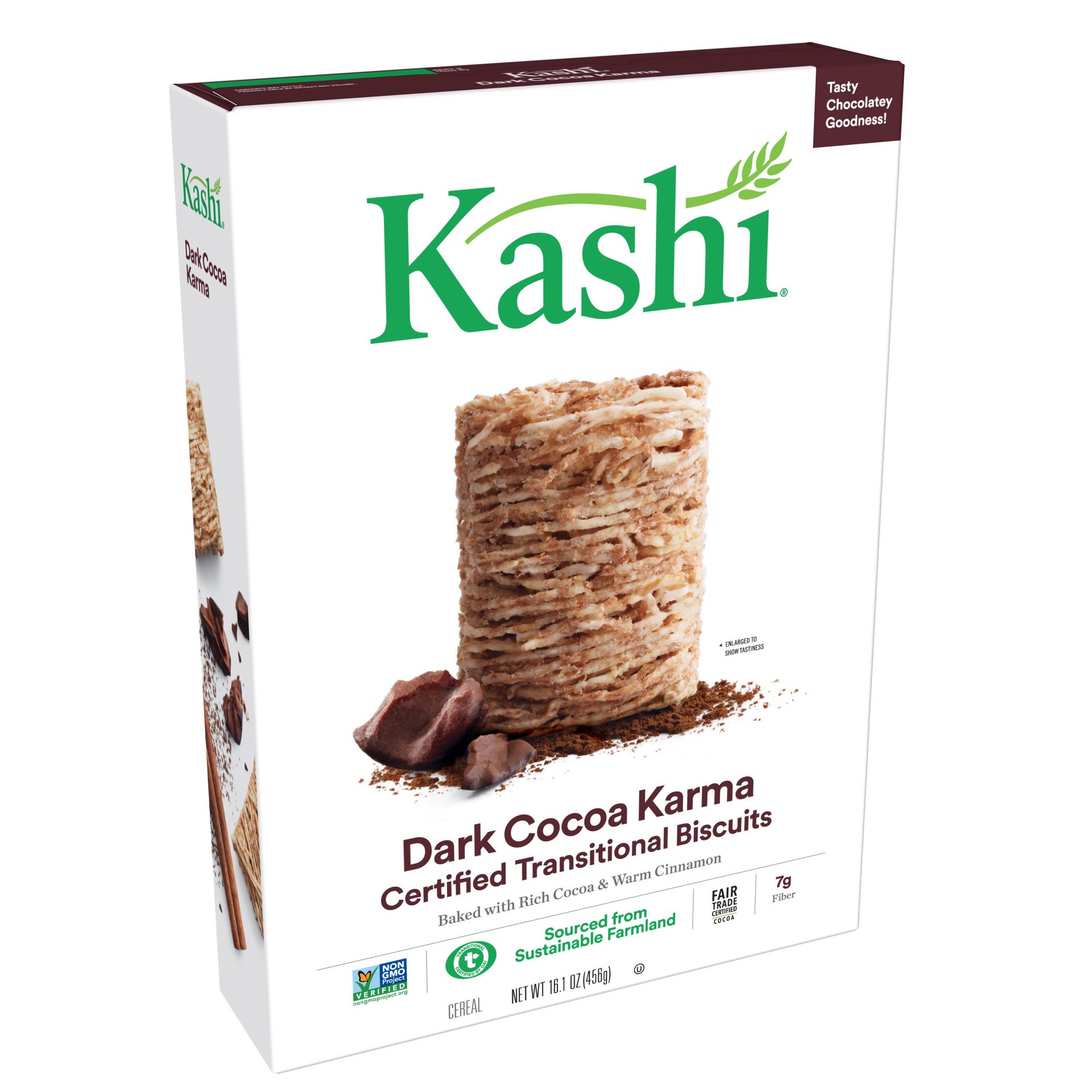 slide 1 of 5, Kashi Breakfast Cereal Dark Cocoa Karma, 16.1 oz, 16.1 oz