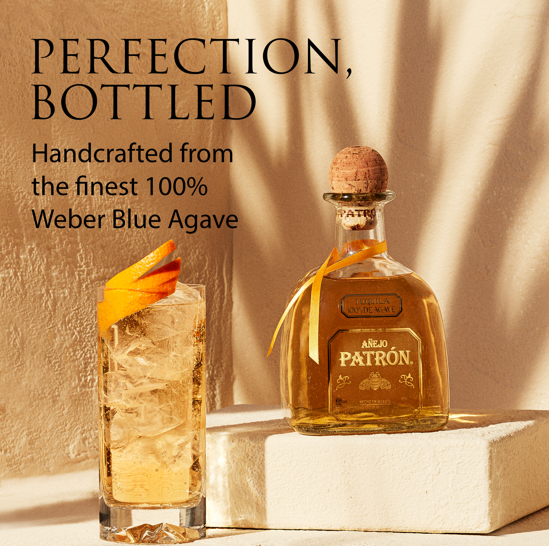 slide 4 of 5, Patrón Anejo Tequila 40% 5Cl/50Ml, 50 ml