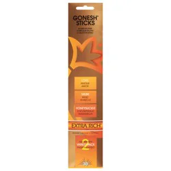 Gonesh Incense Extra Rich Assortment Incense Variety Pack 30 ea