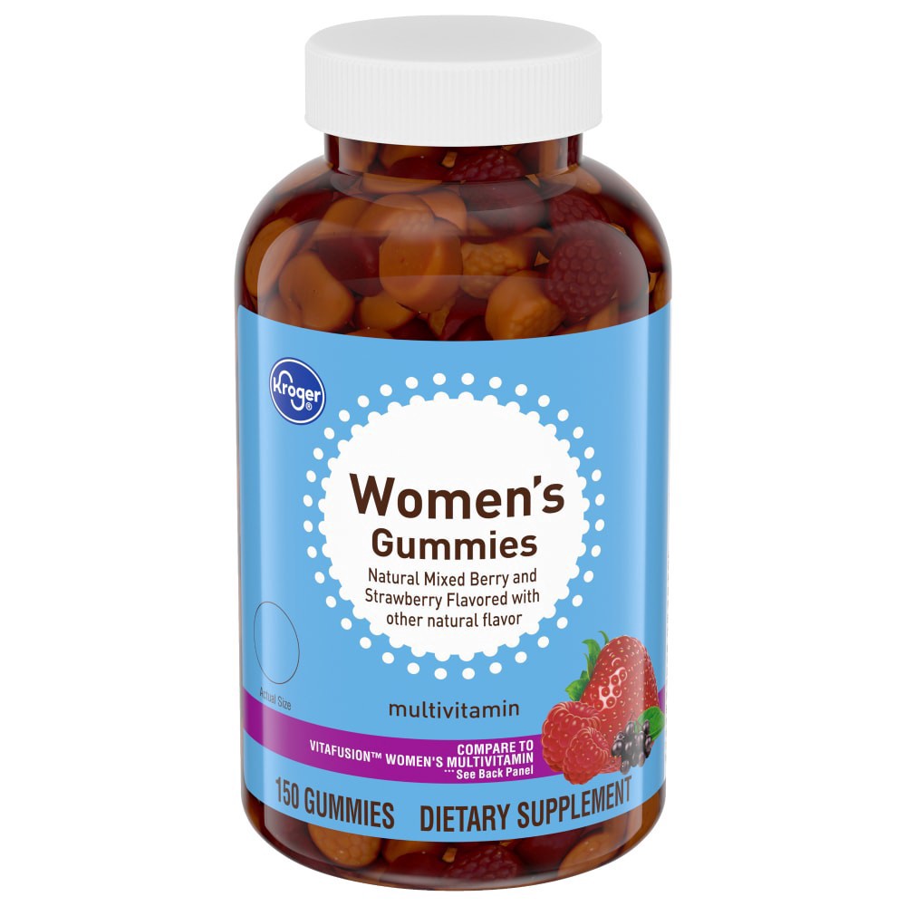 slide 2 of 4, Kroger Women's Daily Multi Gummy, 150 ct