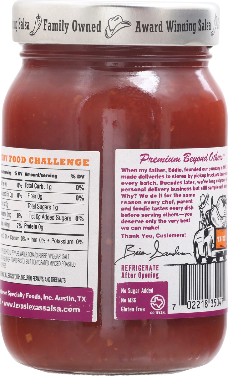 slide 3 of 12, Texas-Texas Medium Taco Truck Style Salsa 16 oz, 16 oz