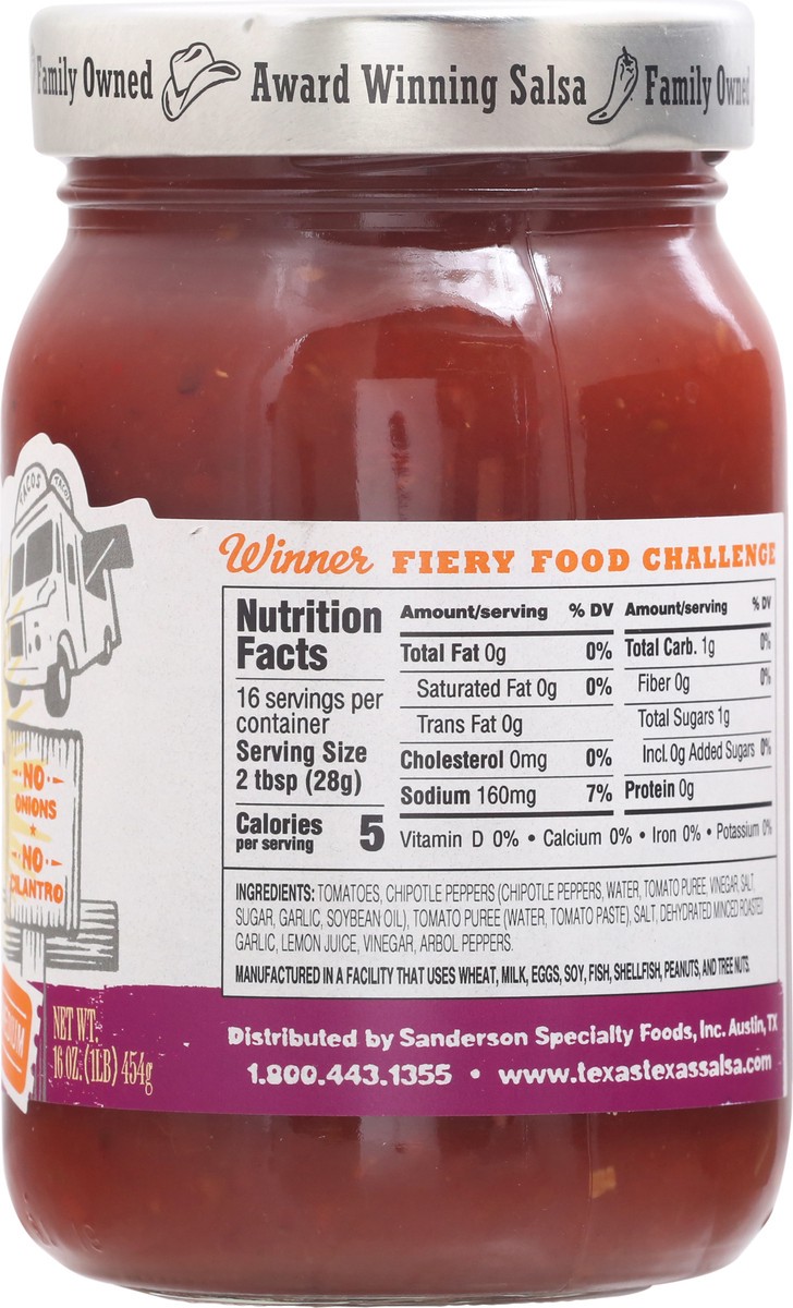 slide 8 of 12, Texas-Texas Medium Taco Truck Style Salsa 16 oz, 16 oz