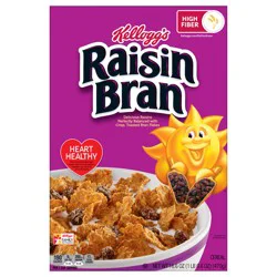 Kellogg''s Raisin Bran Breakfast Cereal, Family Breakfast, Fiber Cereal, Original, 16.6oz Box (1 Box)?