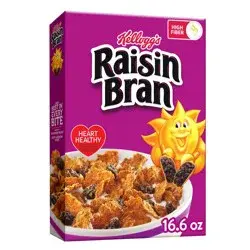 Kellogg's Raisin Bran Breakfast Cereal, Original, 16.6 oz