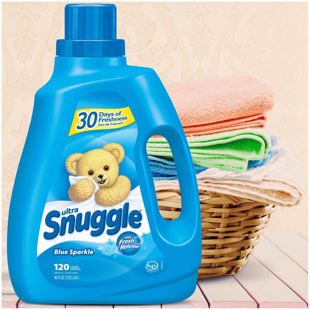 Snuggle Blue Sparkle Liquid Fabric Softener 96 Fl Oz | Shipt